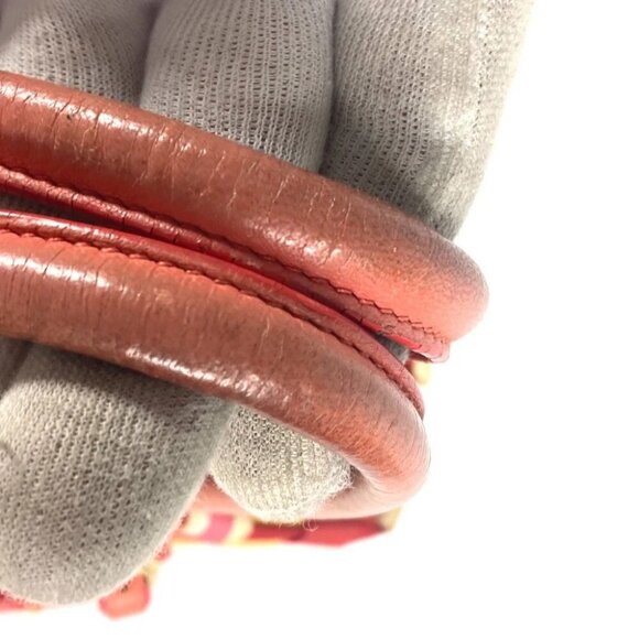 PRADA BN1653 Multicolore Logo braid Shoulder Bag Tote Bag Handbag Shoulder Bag - Picture 10 of 16